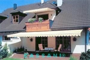 Gelenkarmmarkise zur Terrassenüberdachung – Markisenbau Cassani